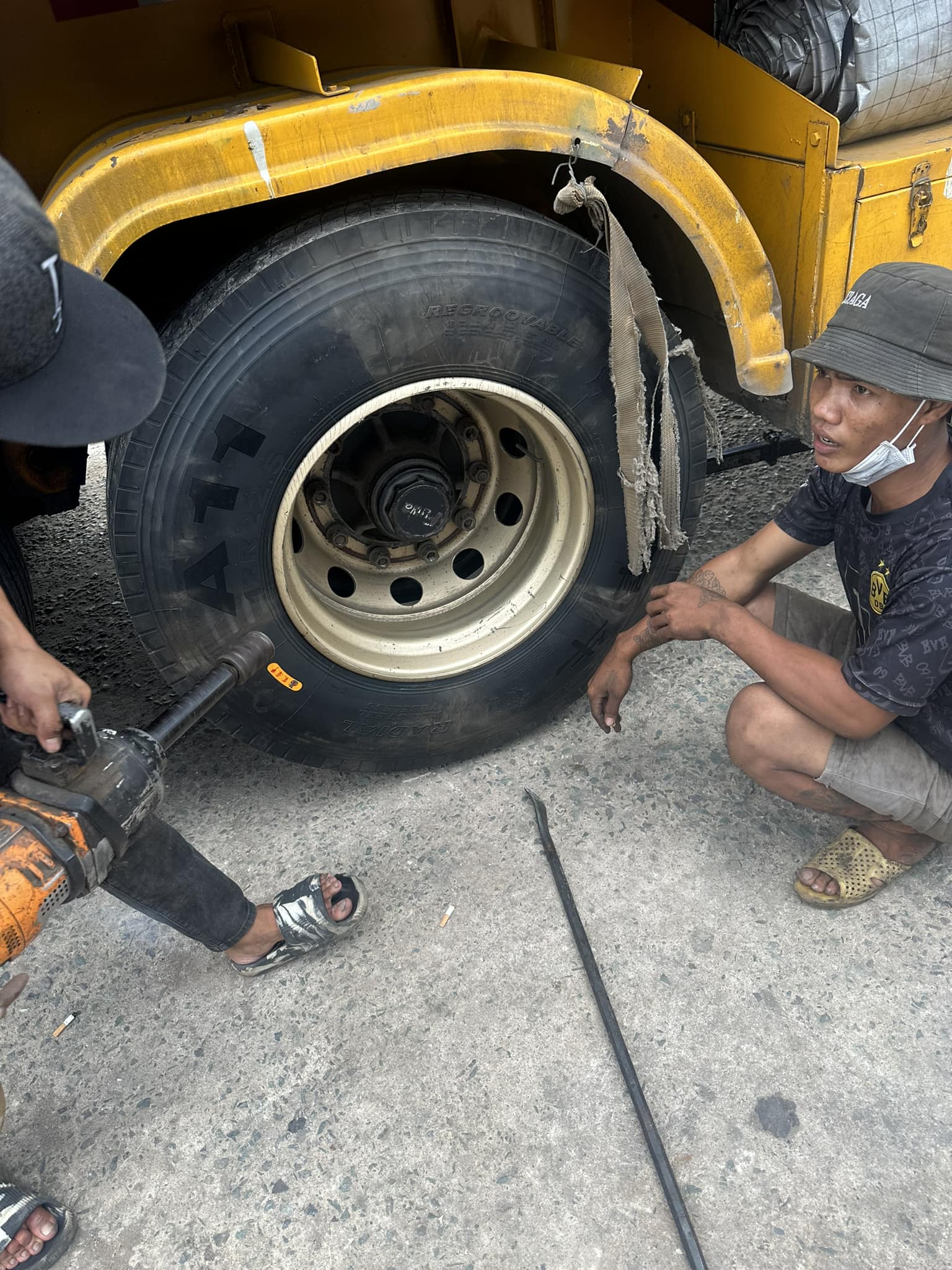 Thay lốp xe đồng nai